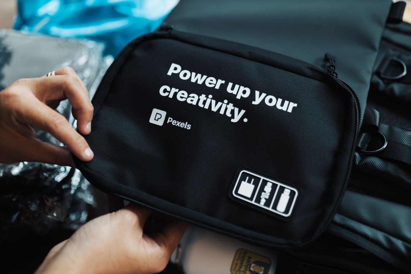 Detail image for Cable Organizer Pouches for Travel Tech
