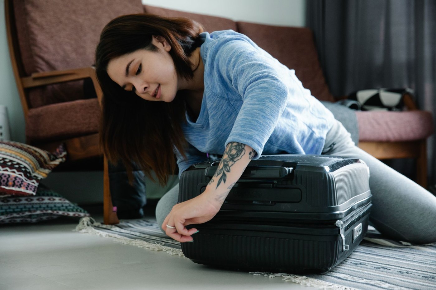 Packing setup for Luggage Trackers: AirTag, Tile, and Alternatives